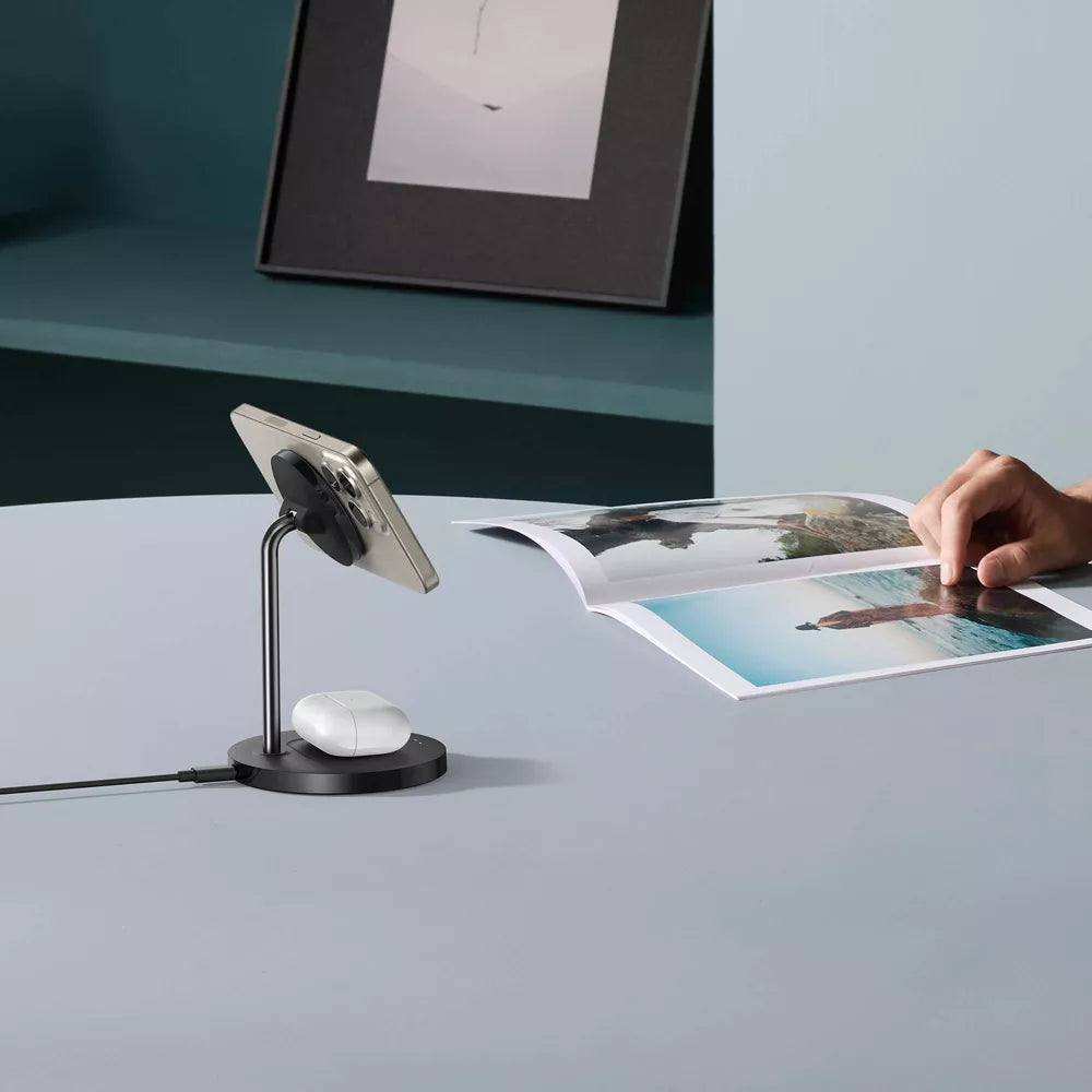 15W Dual-Position Wireless Charging Stand