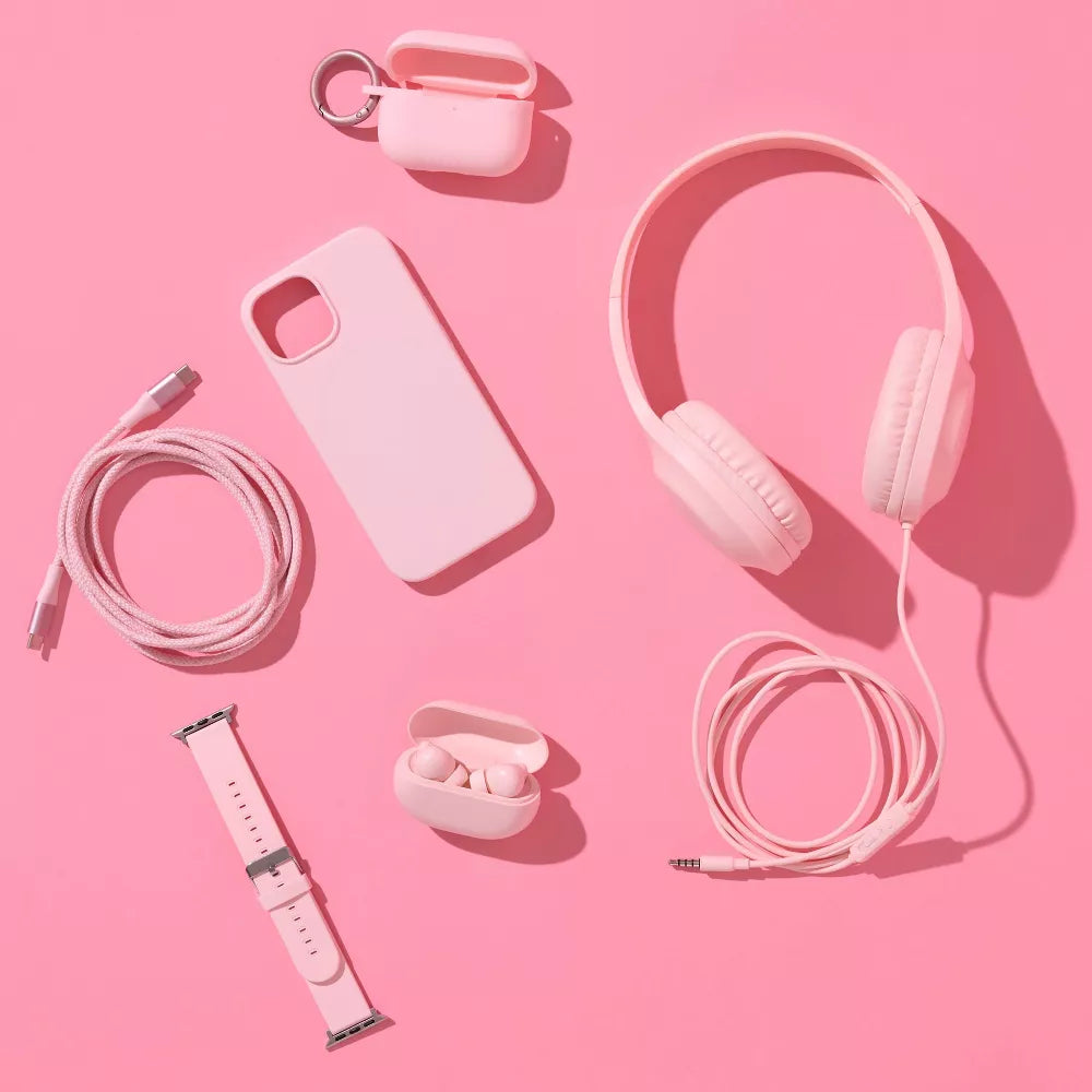 Adjustable Wired On-ear Headphones with Built-in Microphone