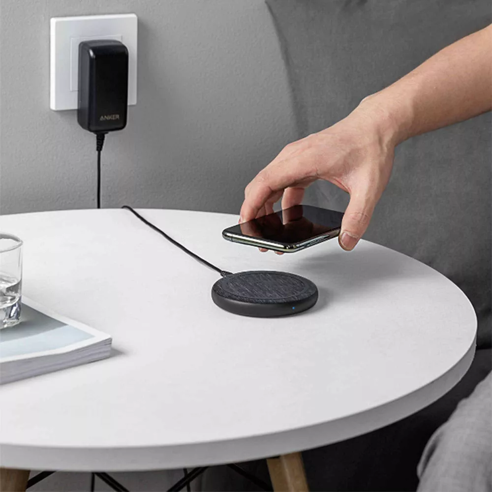 15W Qi Fabric Wireless Charging Pad